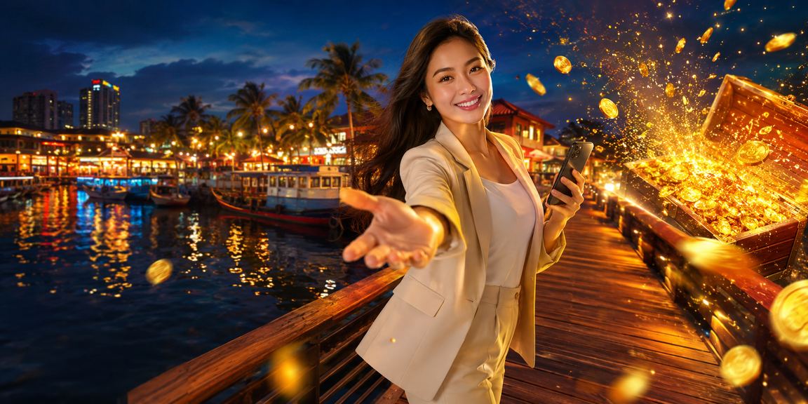 Pemain dari Sabah membuat deposit untuk taruhan kriket mba66 menggunakan telefon pintar